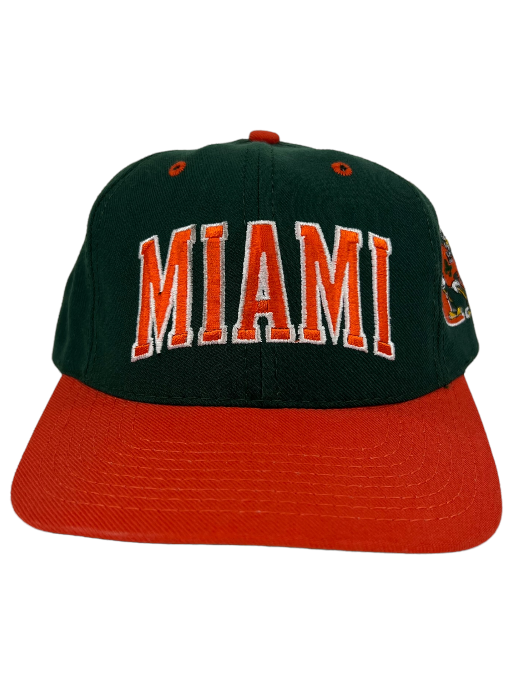 University of Miami Hurricanes New Era Adjustable Golf Hat with Ball M –  Peanuts and Golf