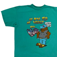 Load image into Gallery viewer, Vintage 90s MY BOSS PAYS ME WEEKLY, VERY WEAKLY graphic tee (L/XL)